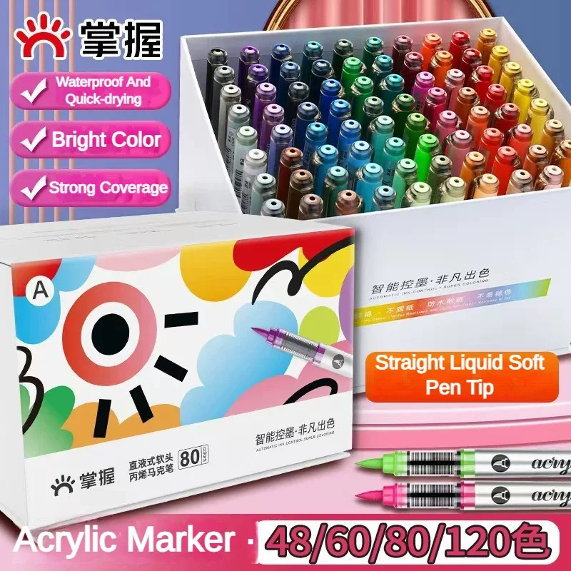 Copic Marker Sketch - GRASP 120/1 色マーカーアクリル落書き防水スケッチ油性アルコールベースのペン生地/ロック文具画材