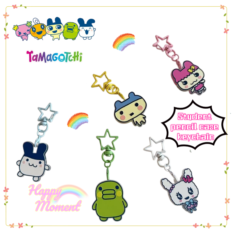 Staedtler Pencil Lumocolor - 新しいたまごっちマメッチクチパッチキーホルダーペンダント高色価値漫画学生通学鉛筆バッグ DIY 吊り下げ装飾品