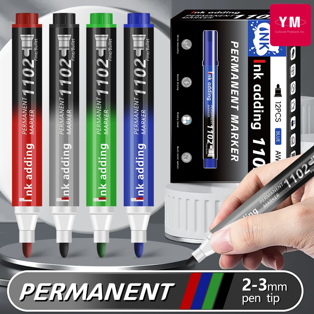 100/1個/セット 永久アートマーカーペン 細字 防水イン - Correction Pen Fine のレビューと価格