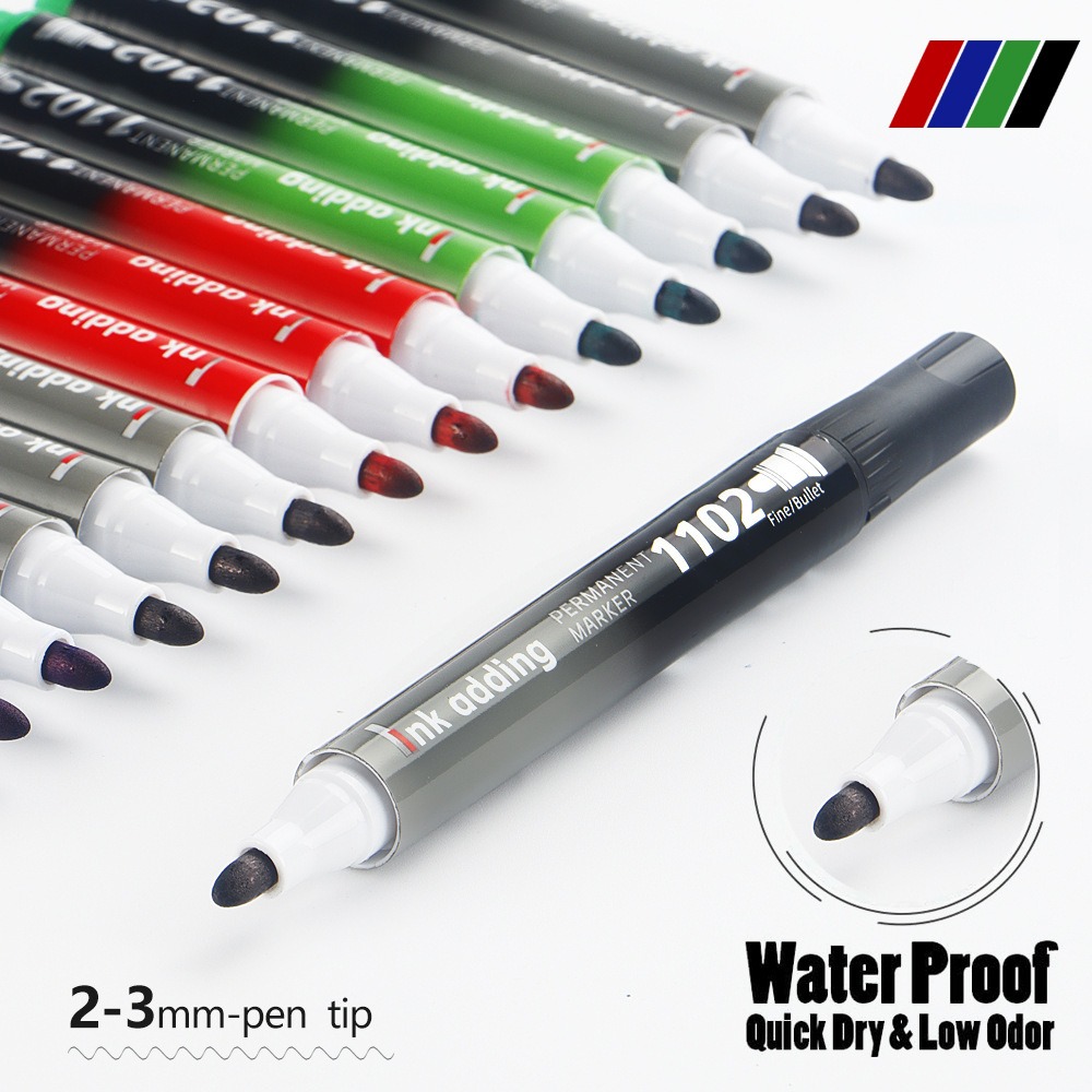 100/1個/セット 永久アートマーカーペン 細字 防水イン - Correction Pen Fine のレビューと価格