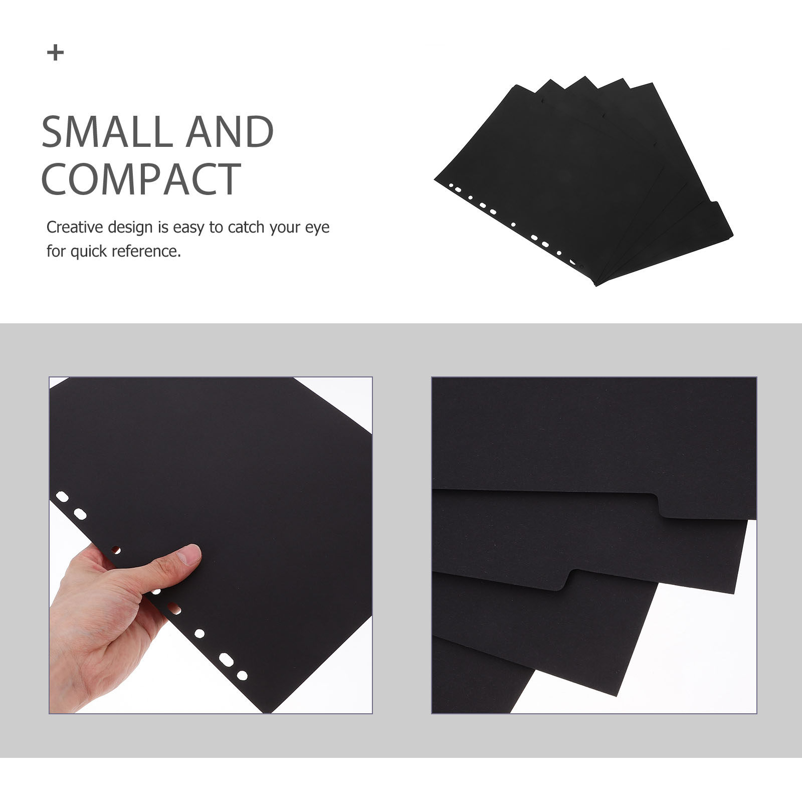 A4バインダーディバイダー5枚セット、リングバインダー用イン - Tab Divider A4 のレビューと価格